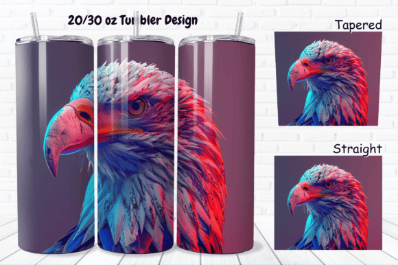 Download 3D 4th of July Eagle 2/30Oz Tumbler Wrap - 30oz tumbler wrap Collection