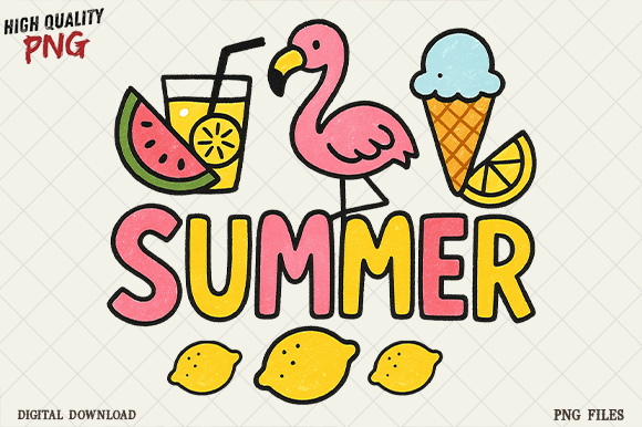 Download Flamingo Summer PNG, Summer Vibes PNG - Summer png Collection
