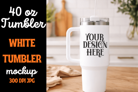 Download White 30 Oz Tumbler Mockup - Premium Resources